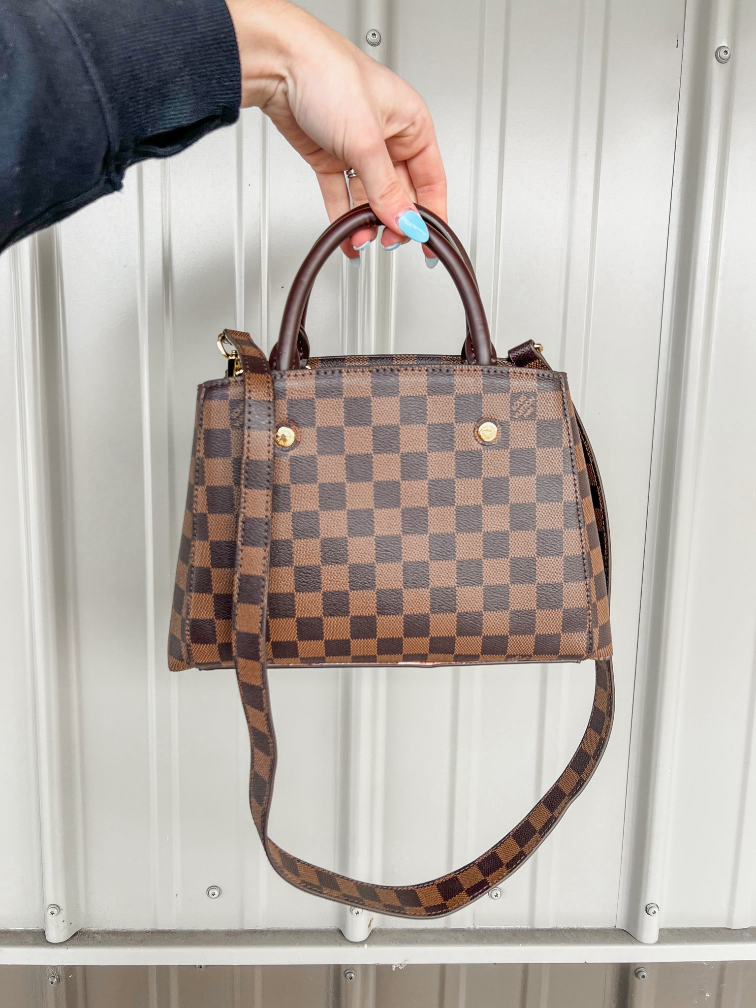 Lv montaigne damier ebene deals